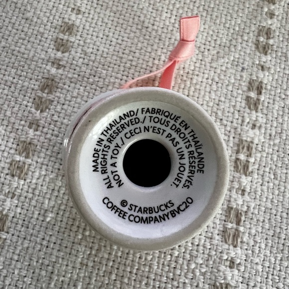 Starbucks Trio Ornaments & Key Chain - Picture 6 of 8